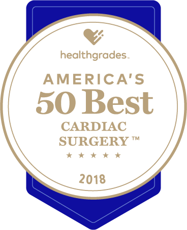 HealthGrades America's 50 Best Cardiac Surgery Award