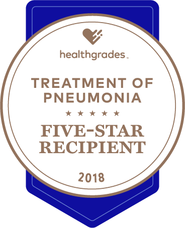 Treatment of Pneumonia Five-Star Recipient 2018